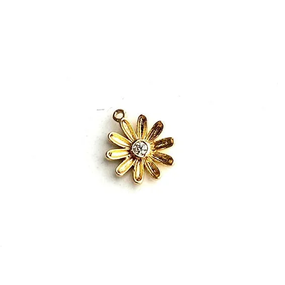 Sparkle Flower Charm