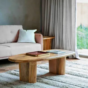 Tiara Mango Wood Coffee Table