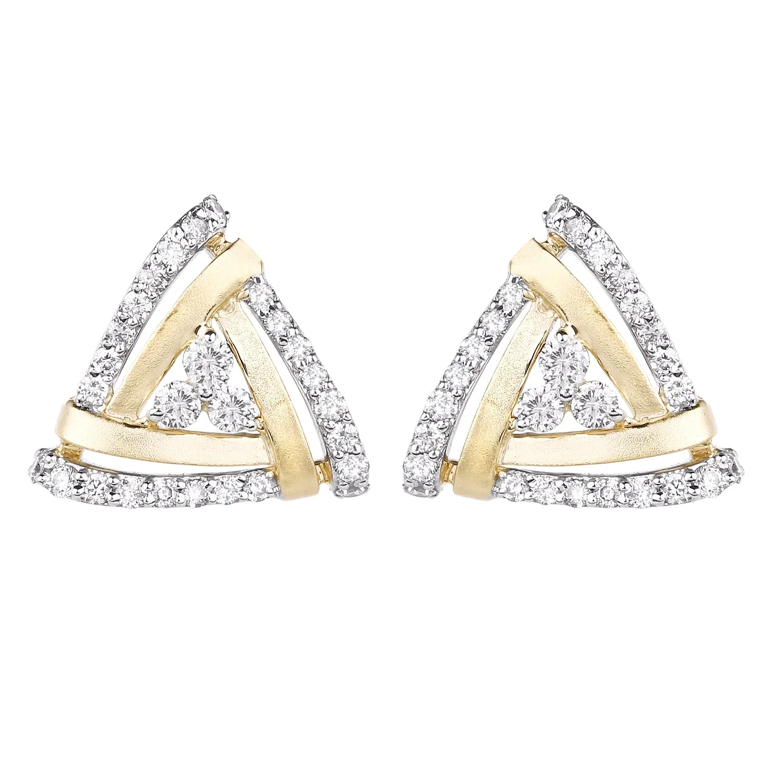 Trillion Cluster Earrings For Women : IJER4082