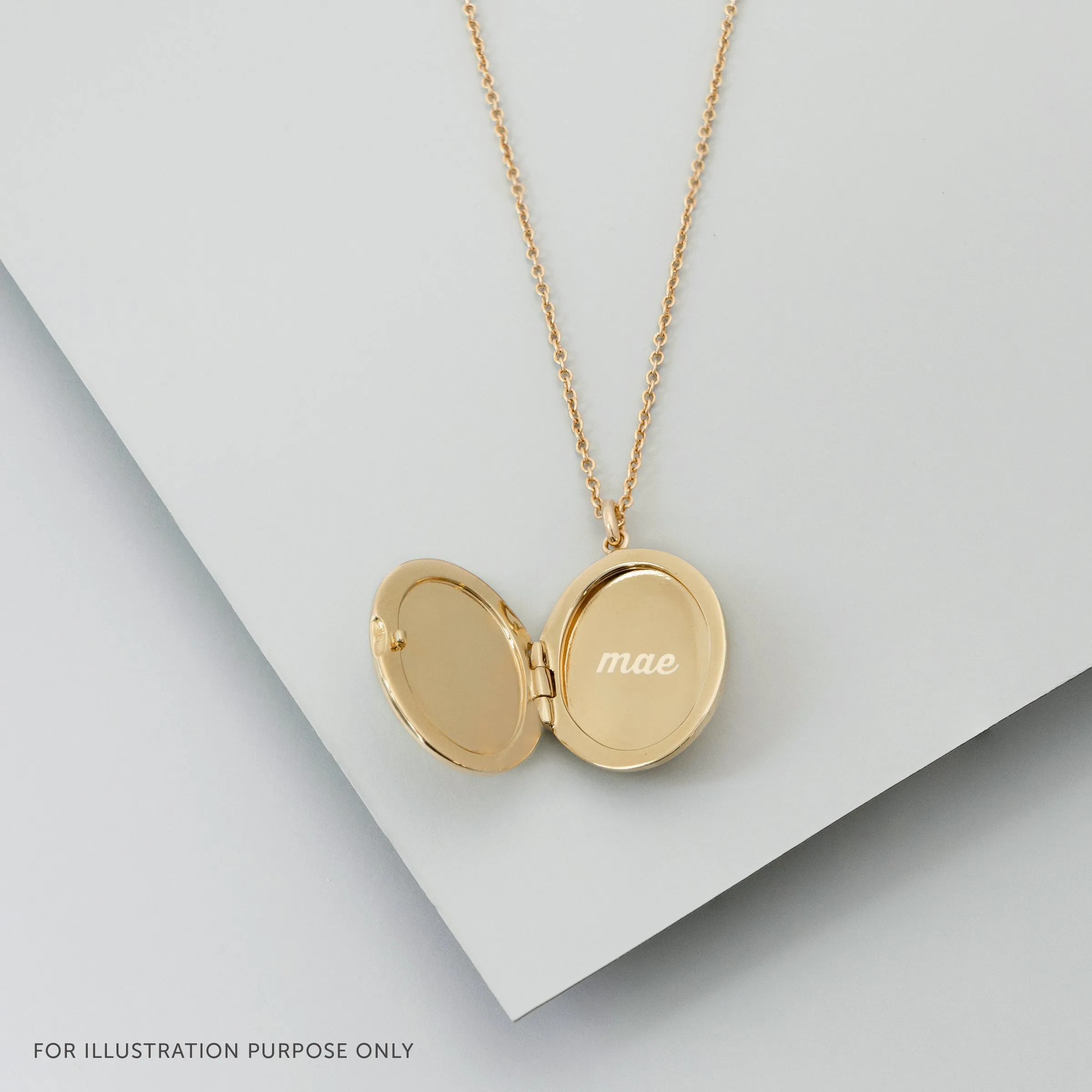 Universe 14K Gold Vermeil Locket Necklace