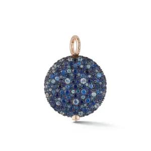 Walters Faith 'OC x WF' Blue Sapphire Pebble Locket Charm